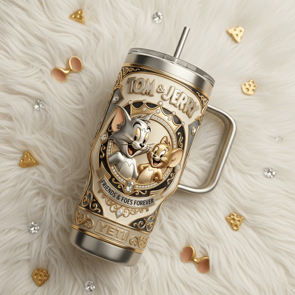 TAJ 40oz Tumbler With Handle PDL