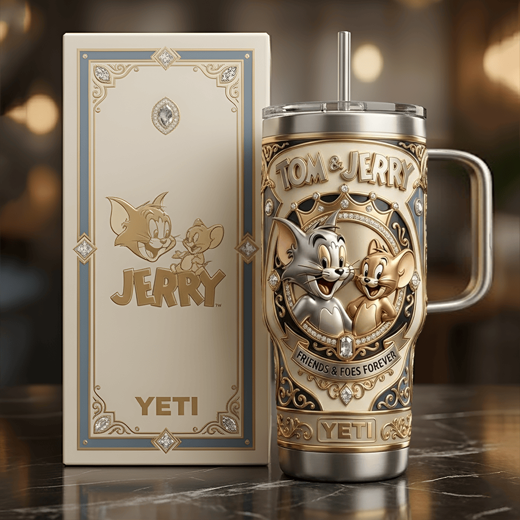 TAJ 40oz Tumbler With Handle PDL