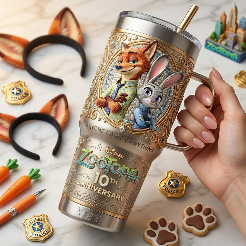 ZTPA 40oz Tumbler With Handle TNSM