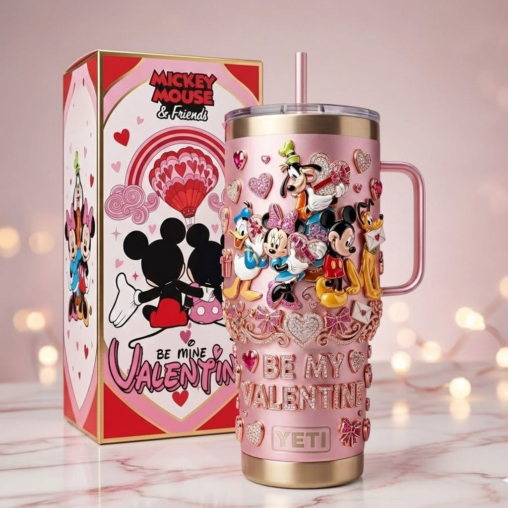MICK Valentine's Day 40oz Tumbler With Handle TNSM