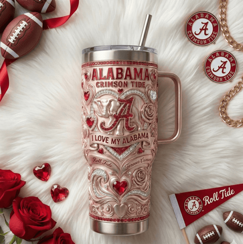 ACT 40oz Valentines Tumbler With Handle HTTT