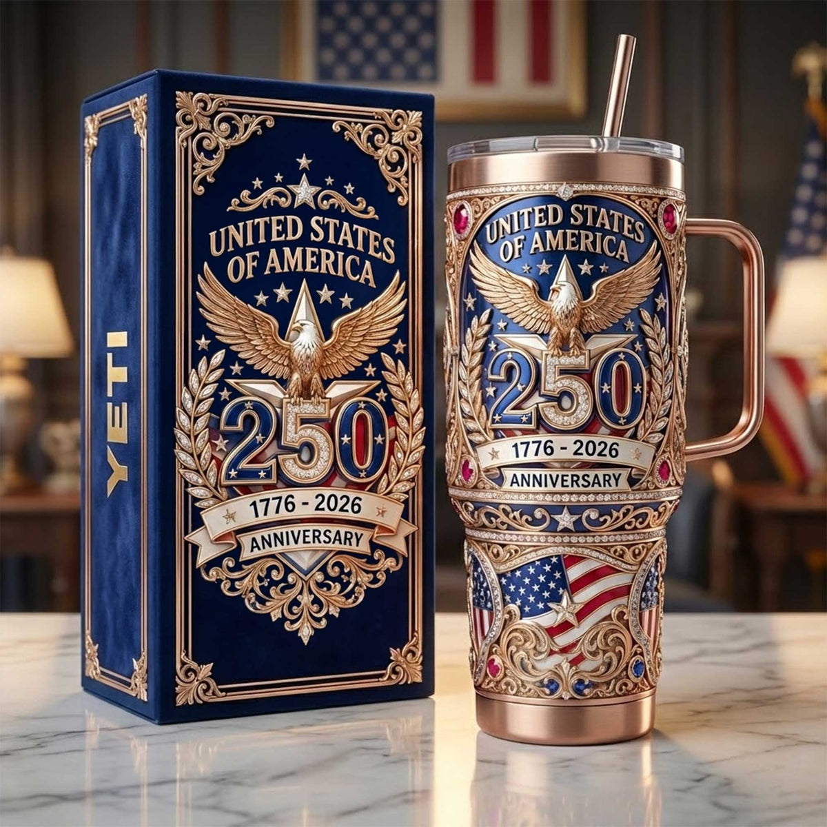 UDSS 40oz Tumbler With Handle TNSM