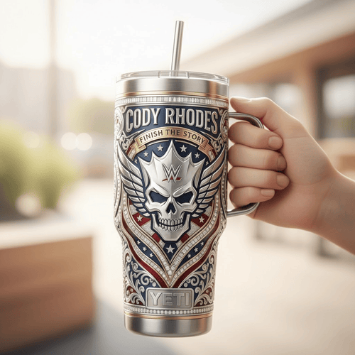 CDRD 40oz Tumbler With Handle PDL