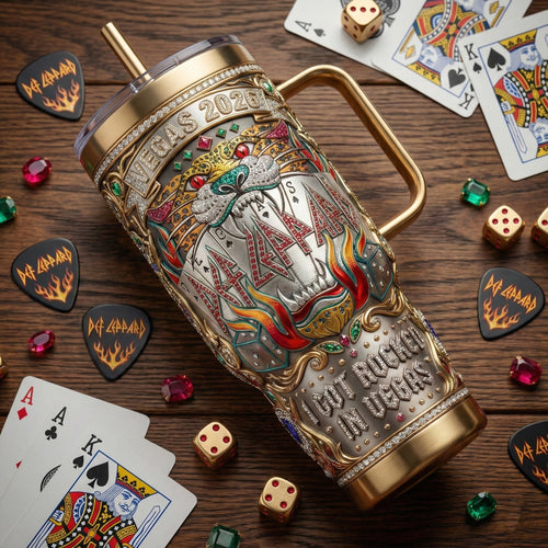 DLPR 40oz Tumbler With Handle LNTH