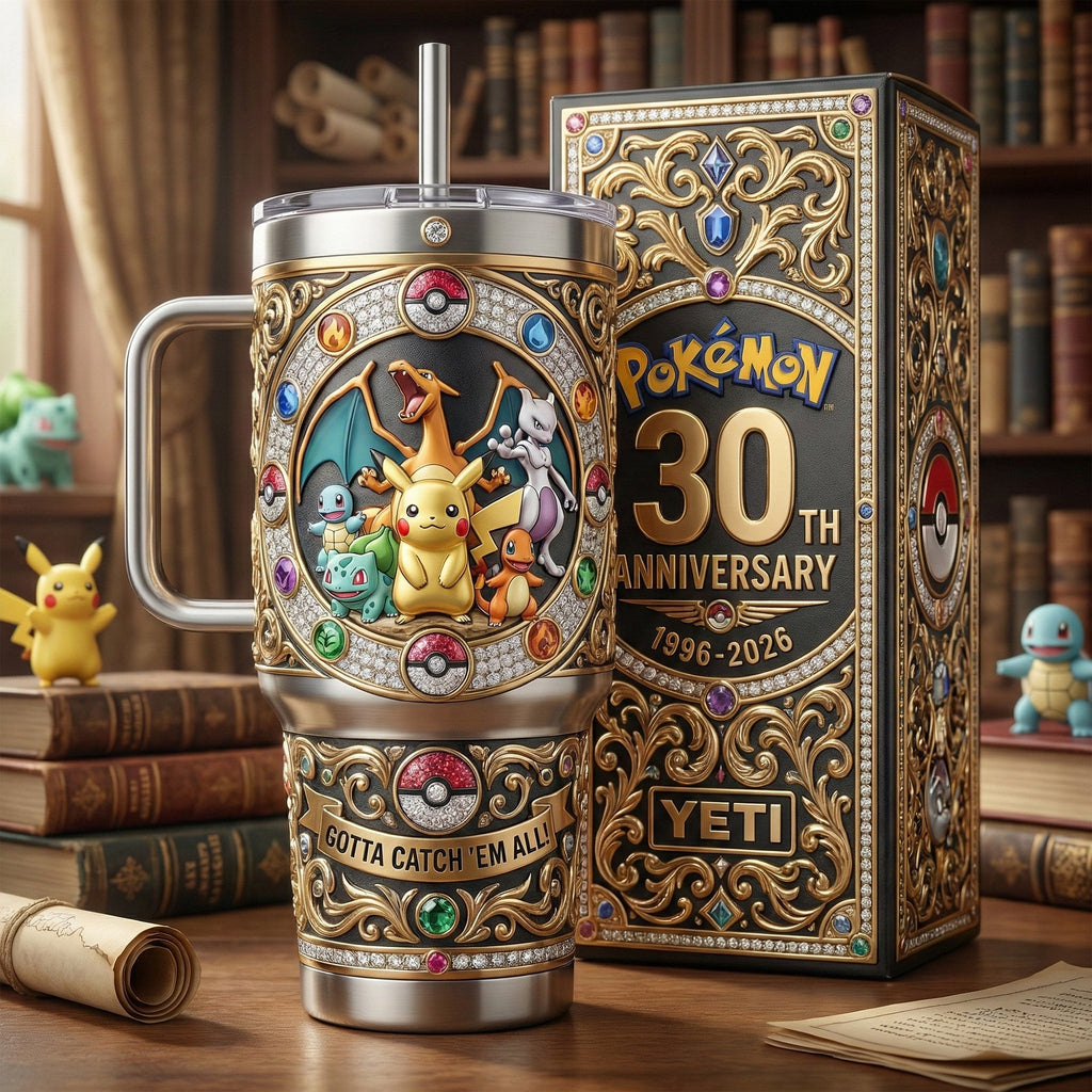 PKM 40oz Tumbler With Handle LNTH