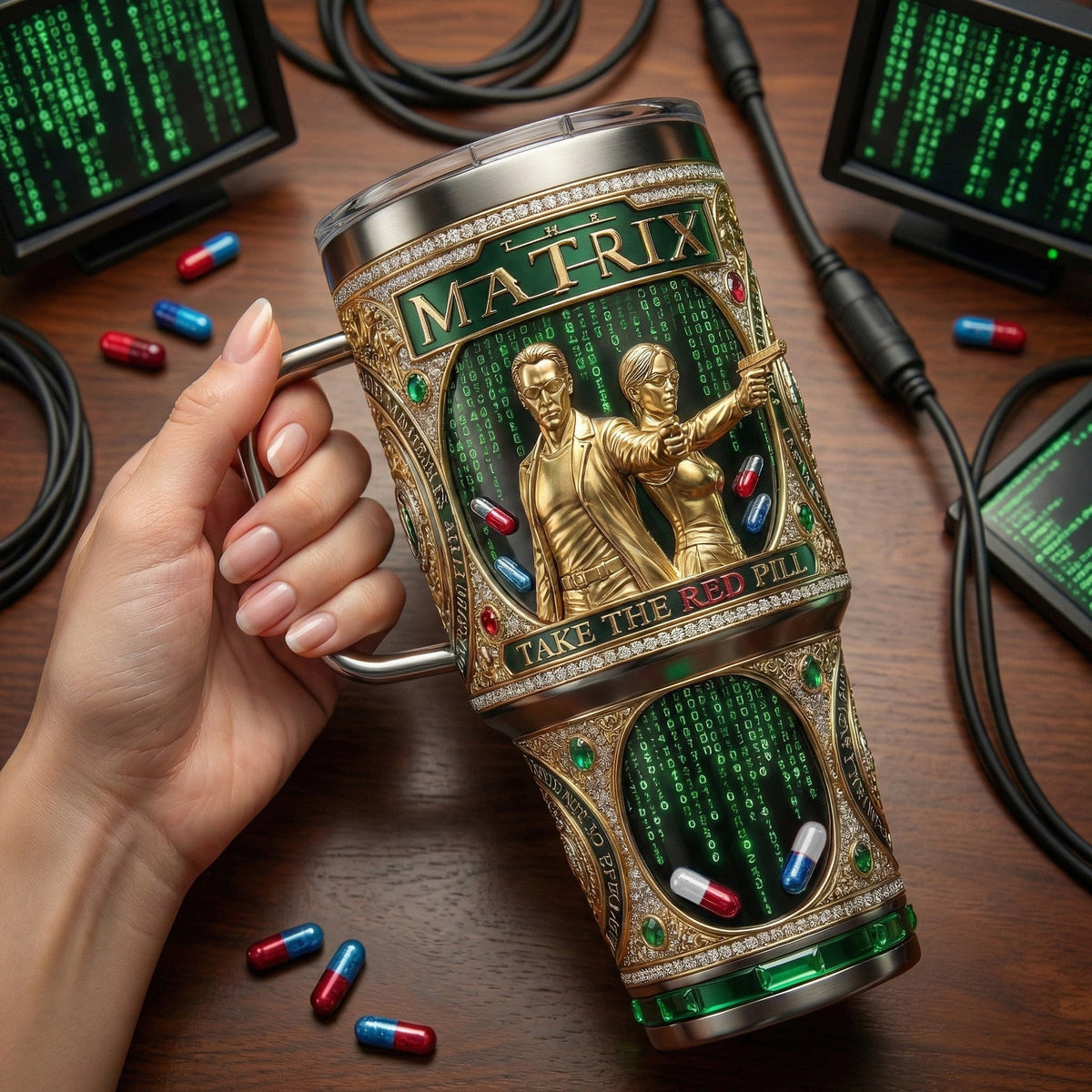 TMX 40oz Tumbler With Handle LNTH