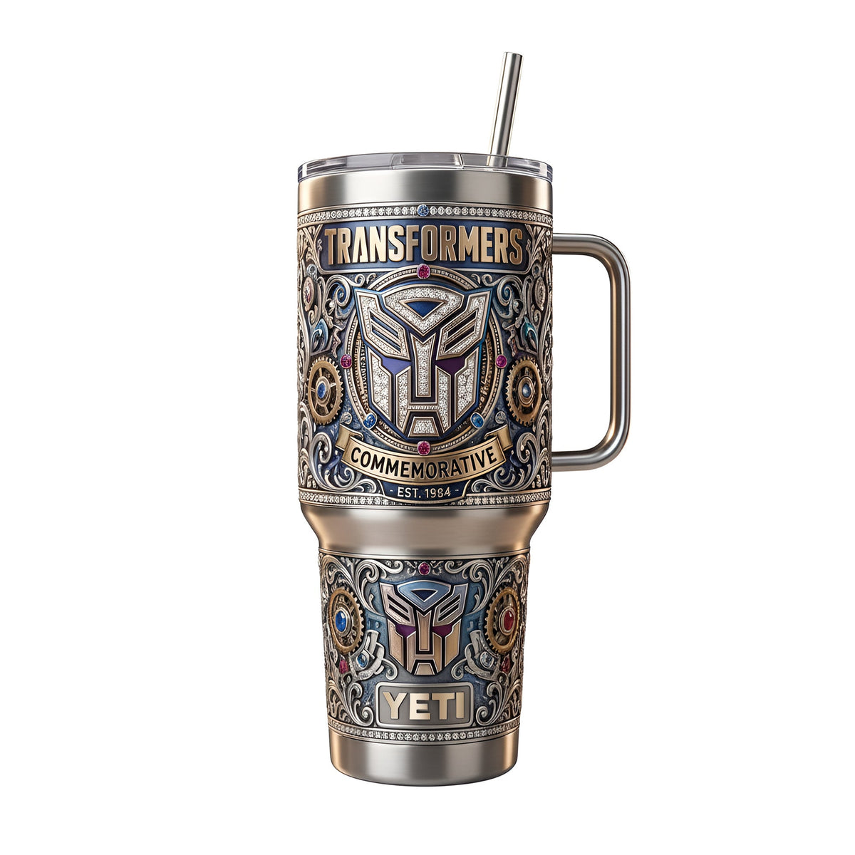 TFR 40oz Tumbler With Handle TNSM